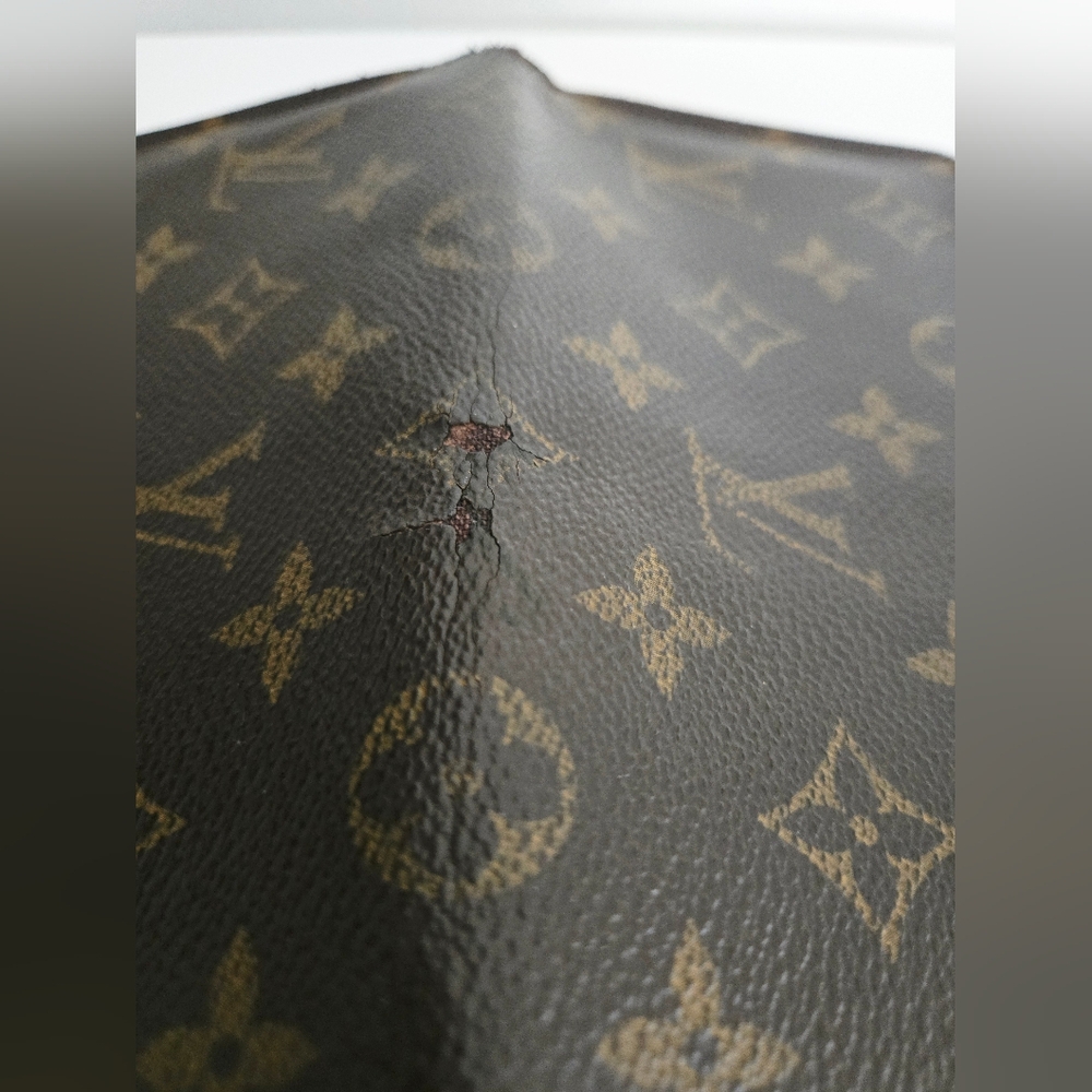 Authentic LOUIS VUITTON LV‎ Adele Monogram Red Wallet Clutch Card Holder - Picture 13 of 16